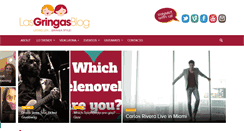 Desktop Screenshot of lasgringasblog.com